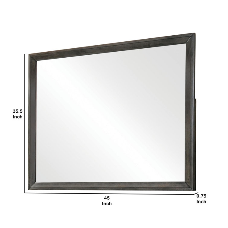 Red Barrel Studio® Rectangle Wall Mirror Wayfair